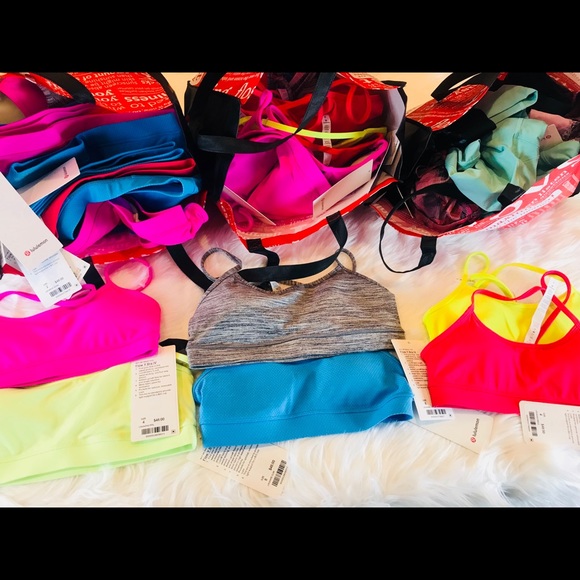 🌺SOLD🌺 LULULEMON Ladies Flow Y Bra Yoga IV 25 pc - Picture 2 of 8